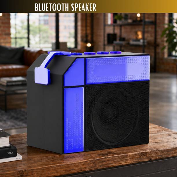 GUGGU Bluetooth Speaker Portable with 6H Playtime and FM Radio CV244 20 W Bluetooth Home Theatre