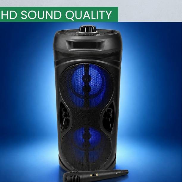 FRONY Bluetooth Speaker with Mic and LED Lights for Party DZ46 20 W Bluetooth Home Theatre