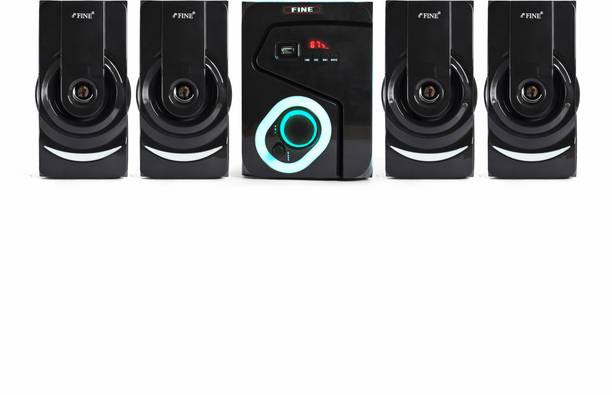 FINE 1402_4.1 Multimedia Home Theatre System with FM/AUX/USB Support & RemoteControl 60 W Bluetooth Home Theatre