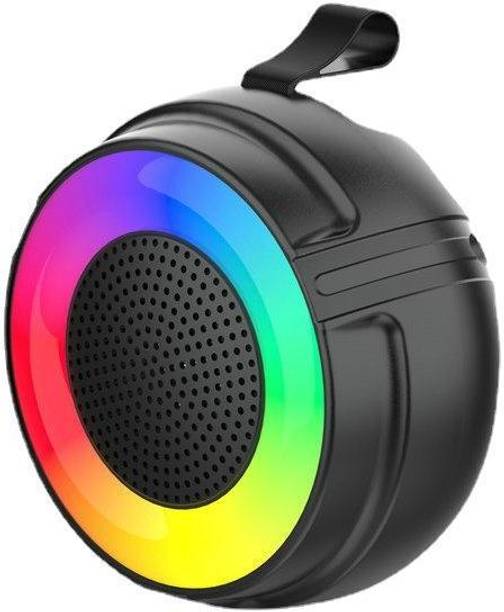 Raptas Wireless Bluetooth Speaker, Portable Audio with LED Breathing Lights, Mini Bass 4 W Bluetooth Home Theatre