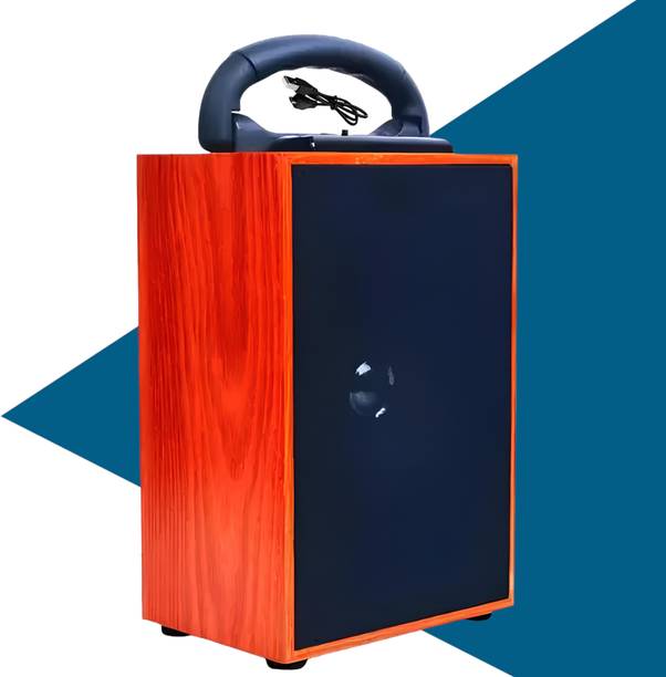 BVEXO SoundCraft 10W: Wooden Speaker with Powerful Bass & 4-Hour Playtime 10 W Bluetooth Home Theatre
