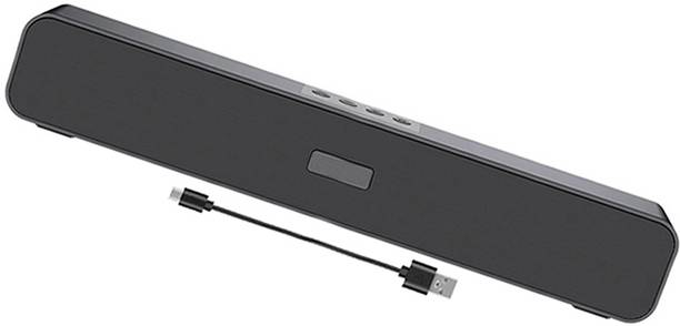 MSNR Hometheater Sound Bar, Built-in Subwoofer, Voice Assistant Compatible C4 16 W Bluetooth Home Theatre
