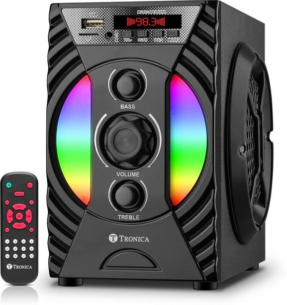 TRONICA Bluetooth Wooden Enjoy With Remote Home Theatre