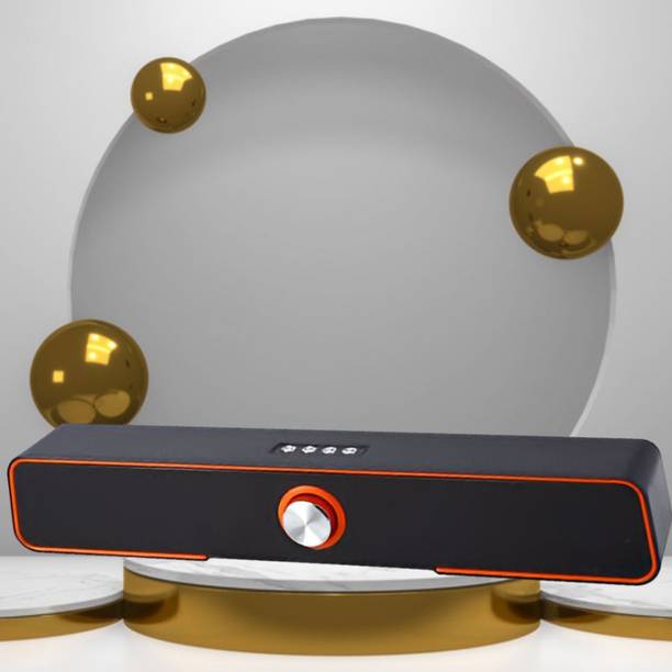 Clairbell Bluetooth Soundbar Speaker with Immersive 3D Surround Sound & 2400mAh BatteyB343 10 W Bluetooth Home Theatre