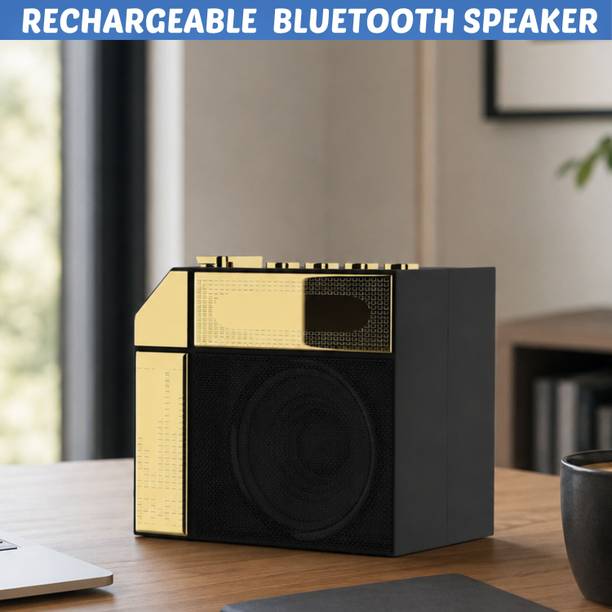 GUGGU Bluetooth Speaker Portable with 6H Playtime and FM Radio CX377 20 W Bluetooth Home Theatre