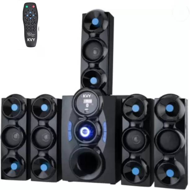 KVY Home Theatre 5.1 9500 W Bluetooth Party Speaker (Black, 5.1 Channel) 9500 W Bluetooth Home Theatre