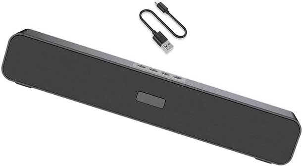 MSNR Wireless Soundbar BOXO Bar Dynamic Bass Indoor, 20H Battery, HD Audio-18 16 W Bluetooth Home Theatre