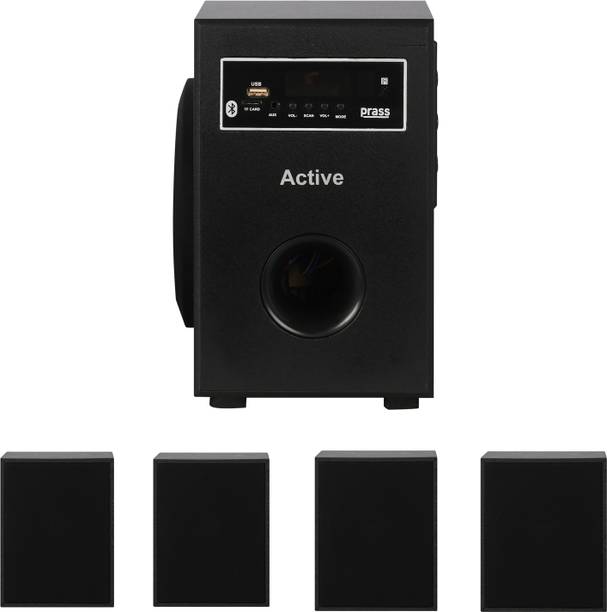 prass Active Wooden 4.1 BLK 65 W Bluetooth Home Theatre