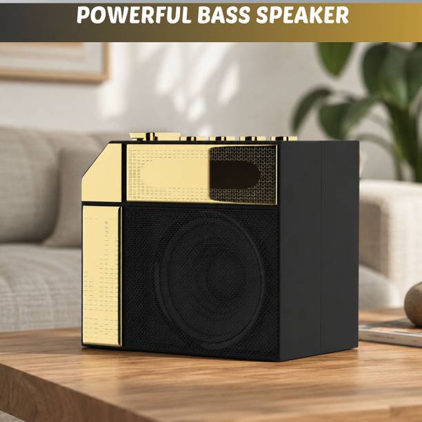 GUGGU Bluetooth Speaker Portable with 6H Playtime and FM Radio CX247 20 W Bluetooth Home Theatre