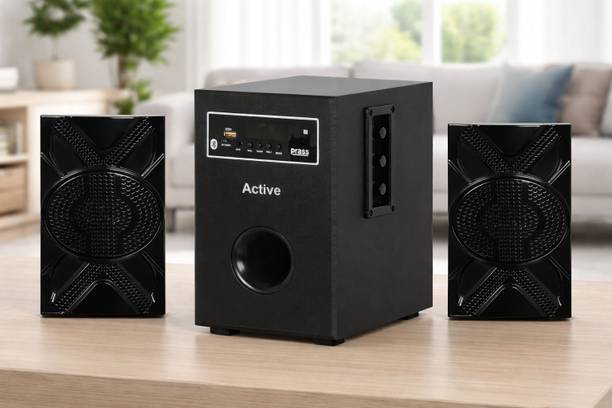 prass ACTIVE P-W 2.1 BT 50 W Bluetooth Home Theatre