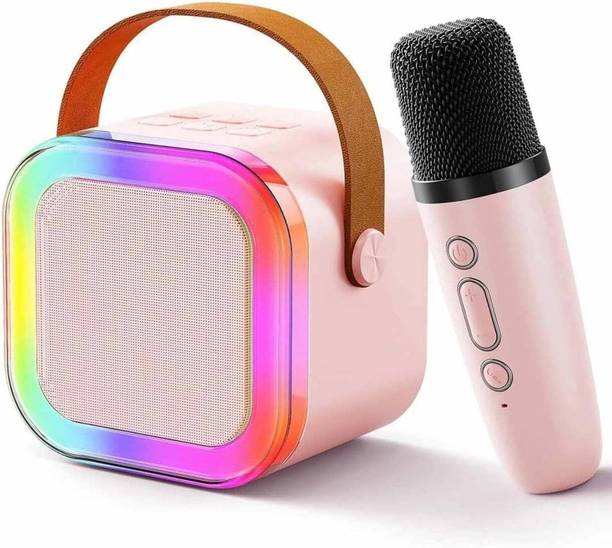 IGADG Kids Fun-Time Bluetooth Karaoke Machine | 6 Cool Voice Effects & Rechargeable 16 W Bluetooth Home Theatre