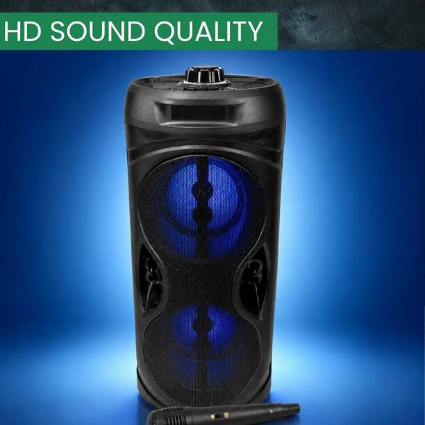 YAROH Bluetooth Speaker with Mic and LED Lights for Party AX457 20 W Bluetooth Home Theatre