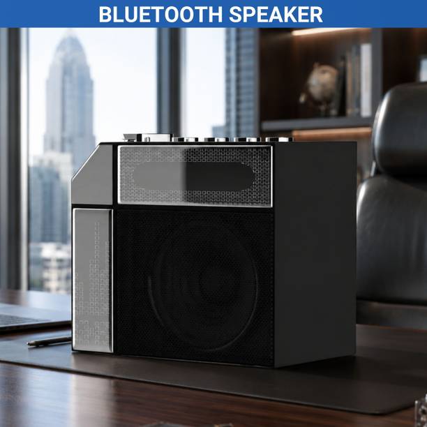 GUGGU Bluetooth Speaker Portable with 6H Playtime and FM Radio CZ296 20 W Bluetooth Home Theatre