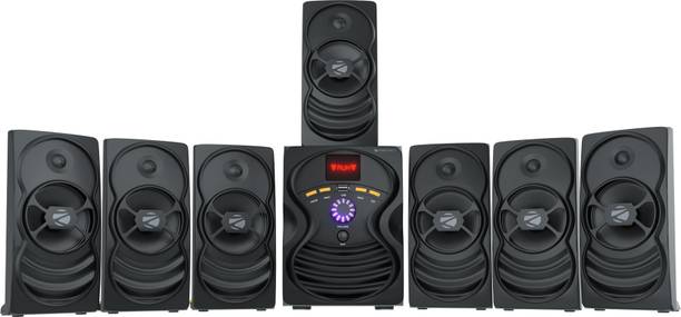 ZEBRONICS Zeb-Omega 7, v5.0, USB, AUX, line input, Volume & Bass control 120 W Bluetooth Home Theatre