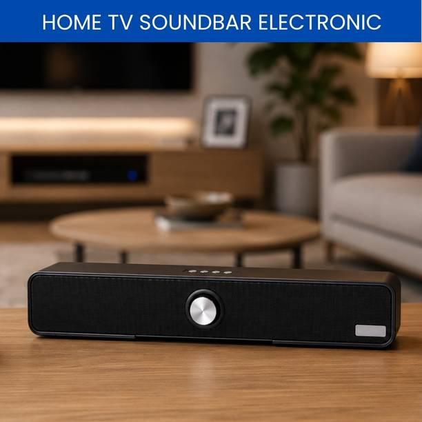 YAROH Bluetooth Speaker Soundbar with Volume Knob and Powerful Stereo Sound FX152 20 W Bluetooth Home Theatre
