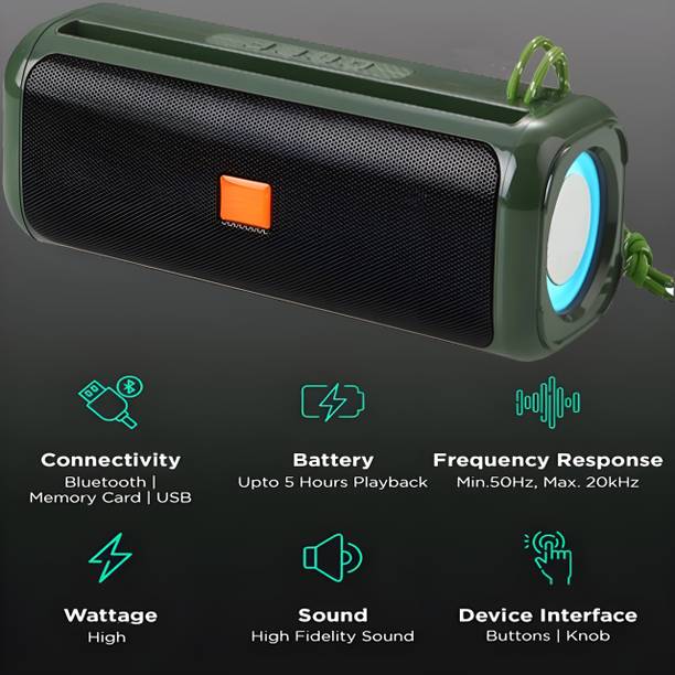 MSNR BPL-430 Dj Bass Bar Studio Bluetooth Soundbar Moviebar With High Powerful Sound2 10 W Bluetooth Soundbar
