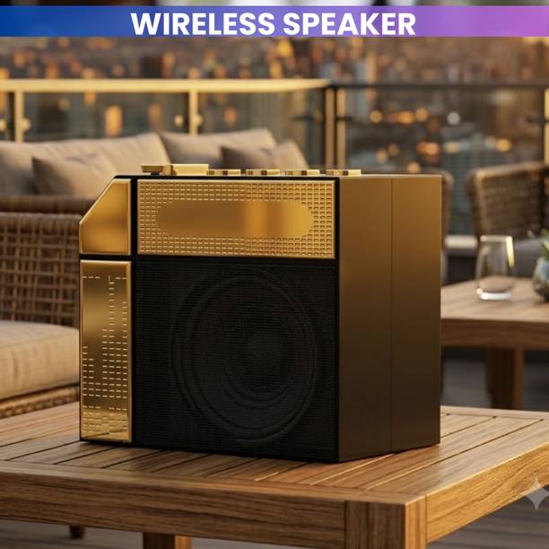 GUGGU Bluetooth Speaker Portable with 6H Playtime and FM Radio CZ261 20 W Bluetooth Home Theatre