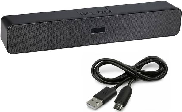 ZWOLLEX BT Speaker 10 W Bluetooth Speaker Playback Time 24 hrs v5.0 with USB 10 W Bluetooth Soundbar