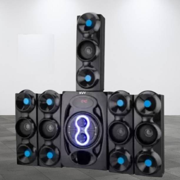 KVY Home Theatre 5.1 9500 W Bluetooth Speaker (Black, 5.1 Channel) 9500 W Bluetooth Home Theatre