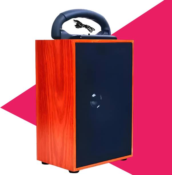 BVEXO WoodBlaster 10W: Portable Speaker with Strong Bass & 4-Hour Battery 10 W Bluetooth Home Theatre