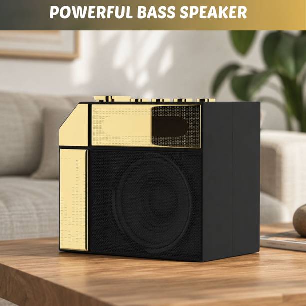 GUGGU Bluetooth Speaker Portable with 6H Playtime and FM Radio CV274 20 W Bluetooth Home Theatre
