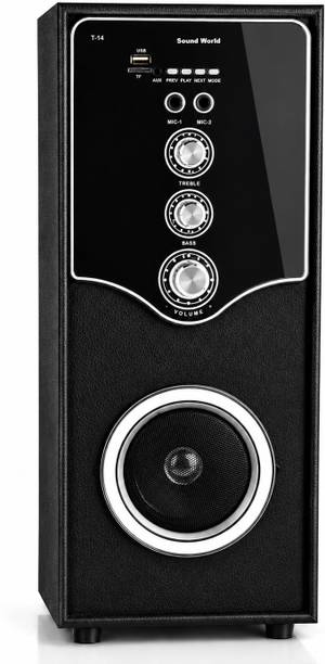 sound world Bass Multimedia Speaker 10 W Bluetooth Home Theatre