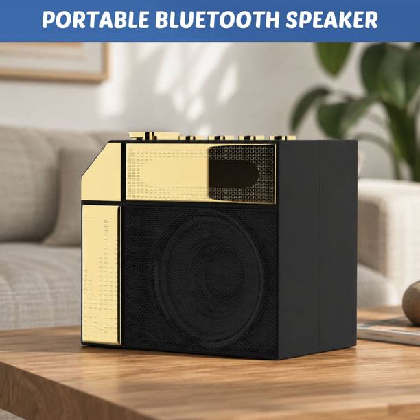 GUGGU Bluetooth Speaker Portable with 6H Playtime and FM Radio CC223 20 W Bluetooth Home Theatre