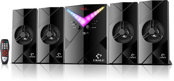 I Kall IK 41 Multimedia 4.1 Speaker System with Bluetooth, Aux, USB, FM Connectivity 60 W Bluetooth Home Theatre