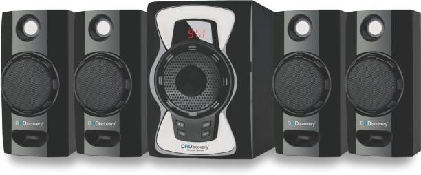 DH Discovery D10 150 Watt Home Theater with (Radio, LCD Display, Remote Control, RGB Light) 150 W Bluetooth Home Theatre