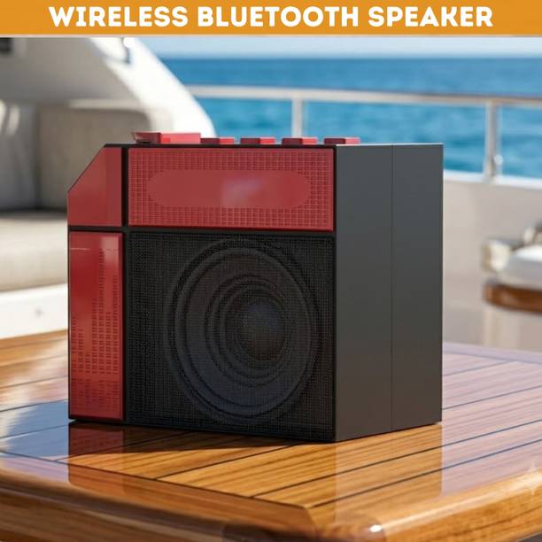 GUGGU Bluetooth Speaker Portable with 6H Playtime and FM Radio CX52 20 W Bluetooth Home Theatre