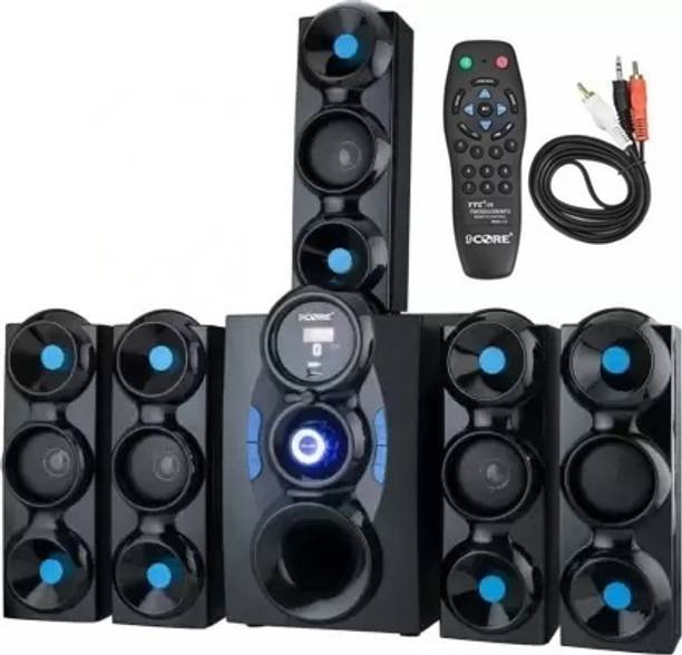 9 CORE 5.1 JUMBO BLACK 2025 MODELMULTI CONNECTIVITY 160 W Bluetooth Home Theatre