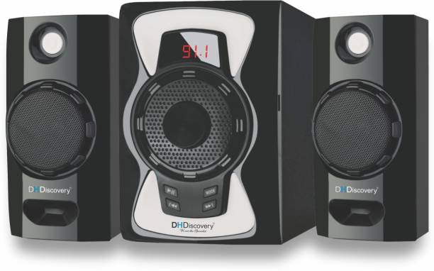 DH Discovery D10 100 Watt Home Theater with (Radio, LCD Display, Remote Control, RGB Light) 100 W Bluetooth Home Theatre