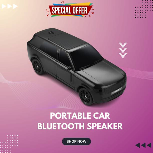 GUGGU CAR Bluetooth Speaker Dynamic Thunder Sound Auto Series 5W Bluetooth SpeakerA182 5 W Bluetooth Home Theatre