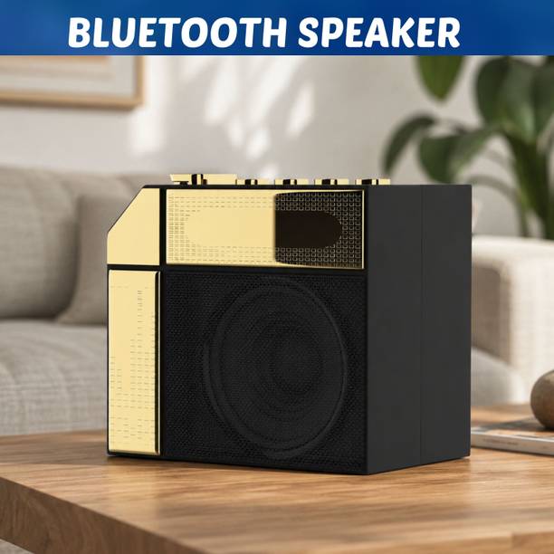 GUGGU Bluetooth Speaker Portable with 6H Playtime and FM Radio CX262 20 W Bluetooth Home Theatre