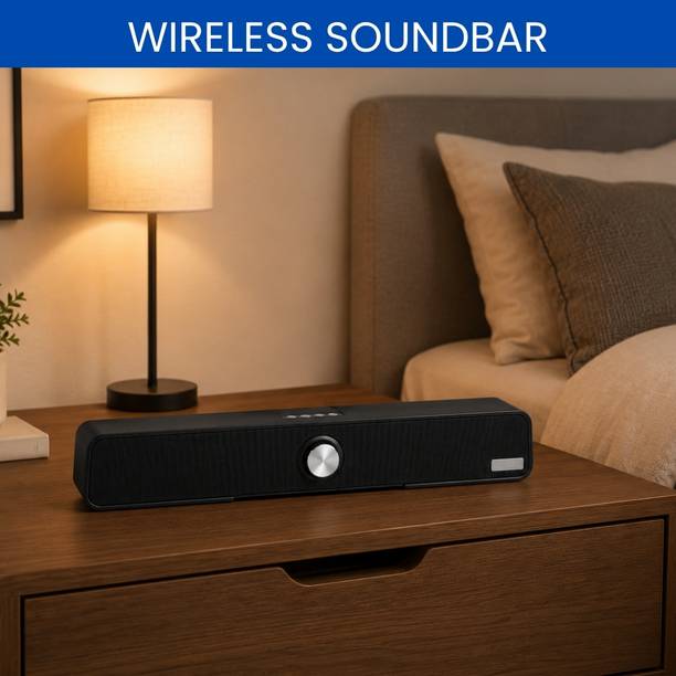 YAROH Bluetooth Speaker Soundbar with Volume Knob and Powerful Stereo Sound FX232 20 W Bluetooth Home Theatre