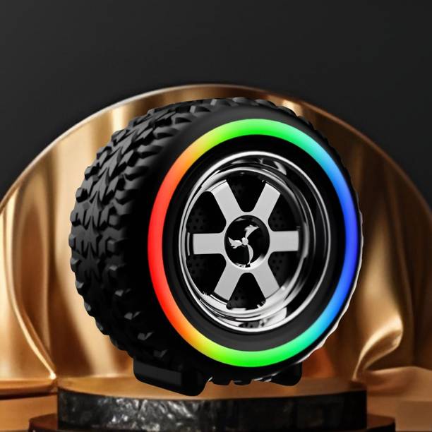 FRONY Bluetooth Speaker Tyre Speakers with 5Hr Battery Life & Mic, Works with iOS A430 10 W Bluetooth Home Theatre
