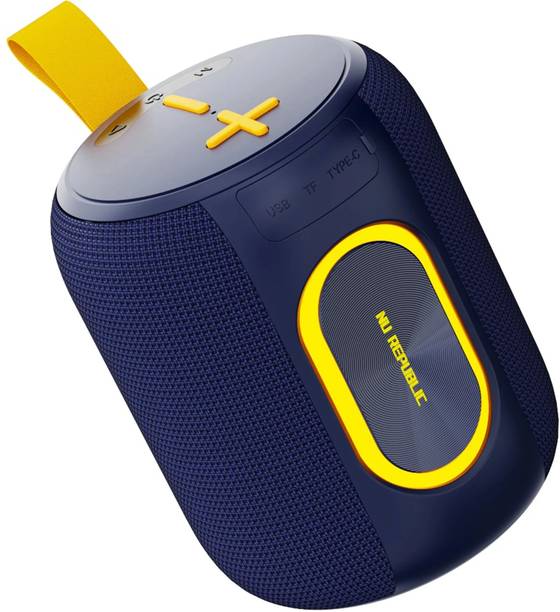 Nu Republic Sonicpop 2000 Wireless 20W Speaker,in-built mic, 66mm Dynamic Driver,RGB Lights 20 W Bluetooth Speaker