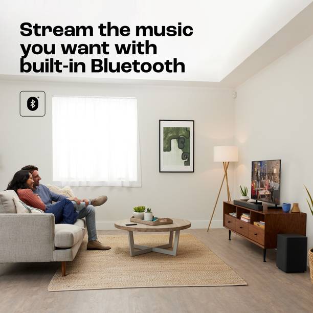 JBL Bar 2.1 Deep Bass (MK2), Dolby Digital, Wireless 6.5″ Subwoofer, HDMI 300 W Bluetooth Soundbar