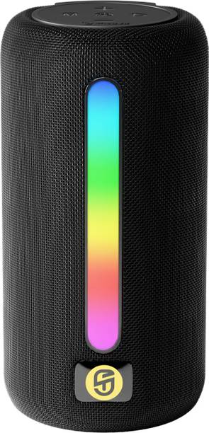 SnapUp Stone MAX Upto 9H TYPE C ACOUSTIC STEREO SOUND RGB 55mm DUAL DRIVER TWS FEATURE 18 W Bluetooth Speaker