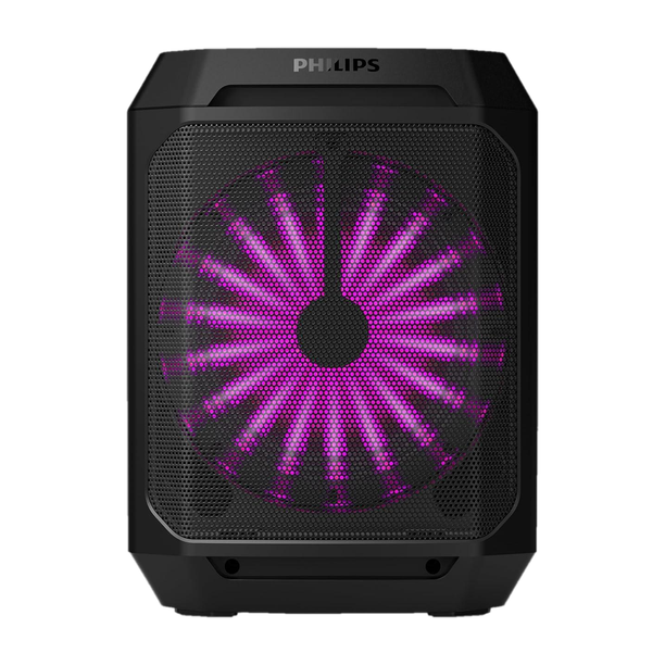 PHILIPS Dynamic Bass Boost, Wired Mic, 3000mAh Battery, Aux-in, Karaoke Microphone Input 30 W Bluetooth Speaker