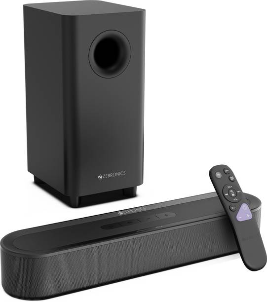 ZEBRONICS Juke Bar 9010C Dual Drivers, Dolby Audio,Optical IN,HDMI ARC & AUX Compact 140 W Bluetooth Soundbar