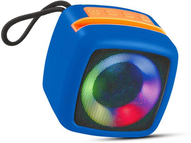 ZWOLLEX 2024 New Wireless Portable Colorful LED Light Home Party KTV Hifi Bass 10 W Bluetooth Laptop/Desktop Speaker