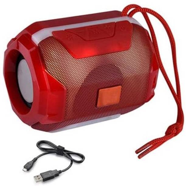 Treadmill RED with Super Bass 3D Dynamic Sound Wireless Bluetooth & Speaker with Siri Assistant Smart Speaker