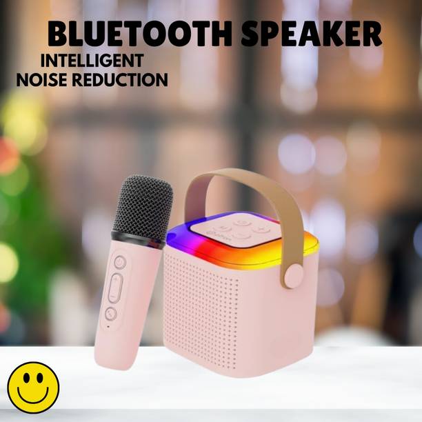 SACRO Y1 (PORTABLE BLUETOOTH DESKTOP SPEAKER) With Singing Mic Upto & 6Hr PlaytimeQ216 10 W Bluetooth Laptop/Desktop Speaker
