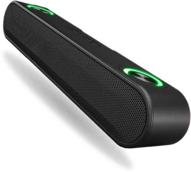 TX -FLO Powerpact bass & stereo audio color changing led Light wireless portable 20 W Bluetooth Laptop/Desktop Speaker