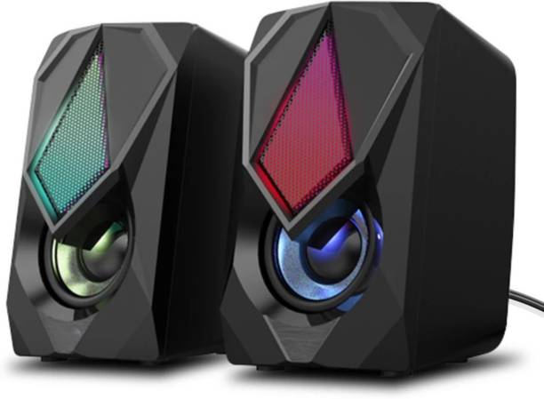 JAXTER 2.0 USB Multimedia Speakers Portable Laptop/Desktop Speaker 6 W Laptop/Desktop Speaker