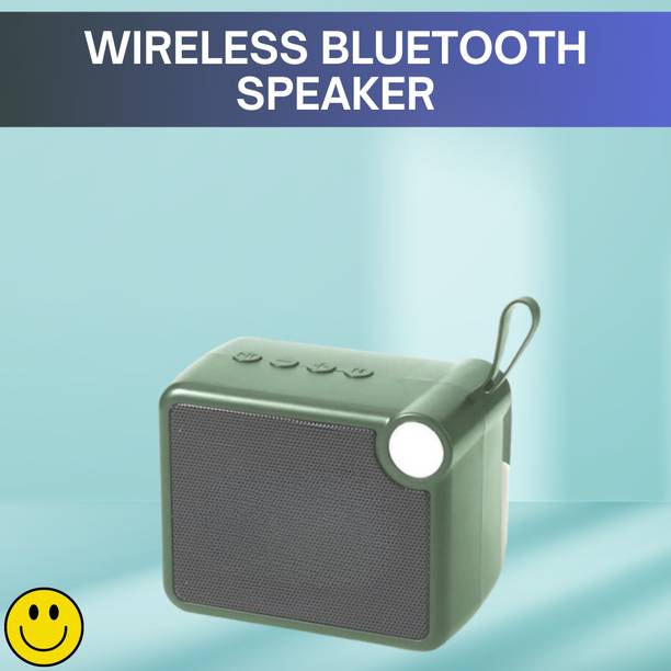 SACRO M406 (PORTABLE WIRELESS SPEAKER) Crystal Clear Sound With Long Life BatteryW203 5 W Bluetooth Laptop/Desktop Speaker