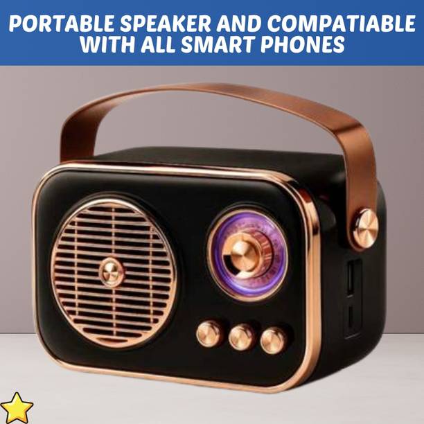 Clairbell Saregama (PORTABLE BLUETOOTH SPEAKER) Fm Radio Speaker With Deep Bass SoundBI417 10 W Bluetooth Laptop/Desktop Speaker