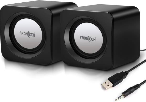 Frontech Premium 2.0 Channel USB Powered Speakers with 1.5W x 2 Output, AUX Input 3 W Laptop/Desktop Speaker