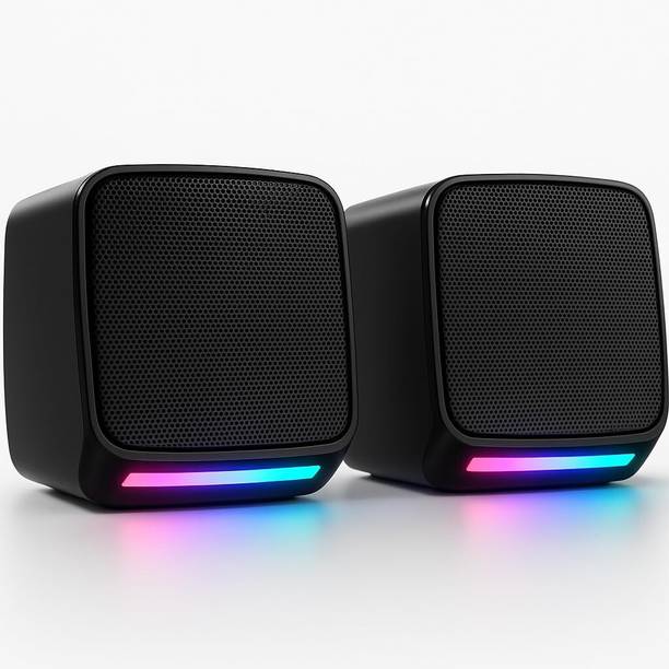 otoobest Computer Speakers, 5W Stereo Sound Compatible with PC, Laptop & Desktop 5 W Laptop/Desktop Speaker